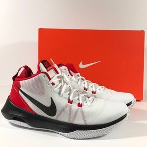 NWT Nike Air Versitile White/Black-University Red